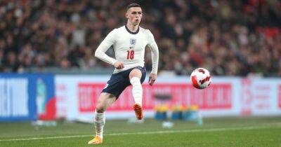 Phil Foden ruled out of two England fixtures with Man City teammate Raheem Sterling a doubt
