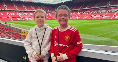 Young United fan who 'begged to die' due to agonizing skin condition has 'best day of his life' at first game