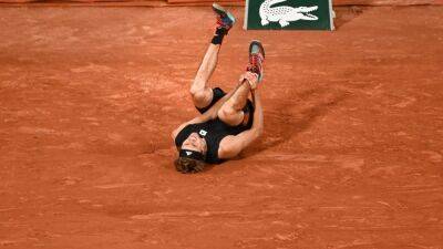Nadal-Zverev: el escalofriante momento vivido en Roland Garros