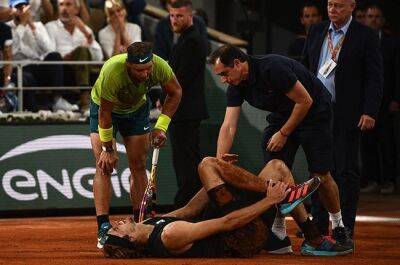 Nadal feels 'very sorry' for Zverev over horrific ankle injury