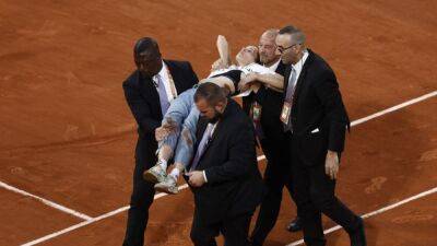 Marin Cilic 252 (252) - Casper Ruud - Protester interrupts French Open semi-final - channelnewsasia.com - France - Croatia - Norway