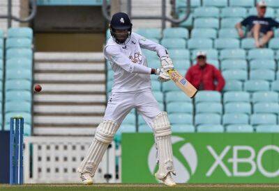 Daniel Bell-Drummond hits second century in match as Surrey (673-7dec) drew with Kent (331 & 361-4) in County Championship at The Oval