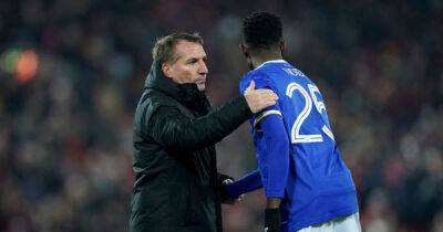 Brendan Rodgers - Timothy Castagne - Jonny Evans - Wesley Fofana - Wilfred Ndidi - Ryan Bertrand - James Justin - Leicester City star's return puts Brendan Rodgers in wildly different position to last summer - msn.com - Dubai -  Leicester - county Barnes - county Harvey