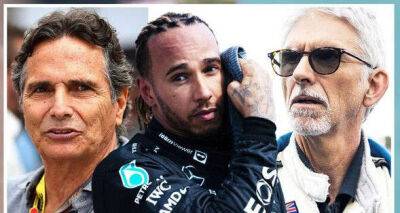 Damon Hill supports Nelson Piquet F1 ban over Lewis Hamilton racism - 'Not welcome'
