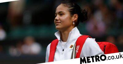 ‘It’s a joke!’ – Emma Raducanu hits back at pressure claims after suffering second round Wimbledon exit
