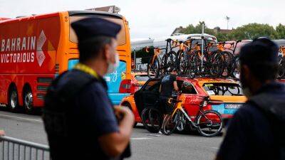 Tour de France 2022 - Team Bahrain Victorious police hotel raid in Copenhagen: Team say they 'fully cooperated'