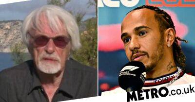 Bernie Ecclestone tells Lewis Hamilton he ‘should be happy’ with Nelson Piquet’s apology for racial slur