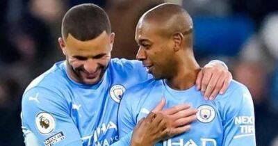Kyle Walker sends emotional farewell to former Man City captain Fernandinho