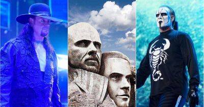 Seth Rollins - Shawn Michaels - WWE Mount Rushmore: Sting excludes The Undertaker & Shawn Michaels - givemesport.com - county Rock