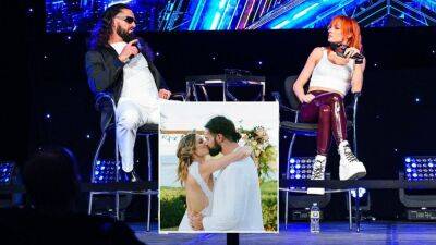 Becky Lynch: WWE star posts rare throwback photos from wedding with Seth Rollins
