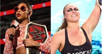 Ronda Rousey - Bianca Belair - Bianca Belair teases mouth-watering match with top WWE star - givemesport.com