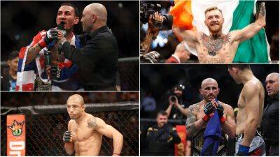 Conor Macgregor - Max Holloway - Alexander Volkanovski - Aldo, McGregor, Holloway, Volkanovski: Ranking the greatest featherweights in MMA history - givemesport.com - Australia -  Las Vegas