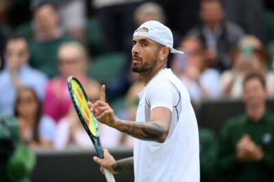 WIMBLEDON | 'I'm pretty good': Kyrgios behaves to reach Wimbledon last 32