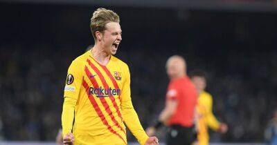 Gerard Romero - Tyrell Malacia - Manchester United fans sent wild as Barcelona 'prepare Frenkie de Jong farewell' - manchestereveningnews.co.uk - Manchester - Netherlands - Spain