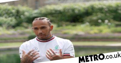Lewis Hamilton says he is ‘racing for something much, much bigger’ as he opens up about racial abuse