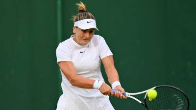 Andreescu ousted from Wimbledon after falling to No. 17 seed Rybakina