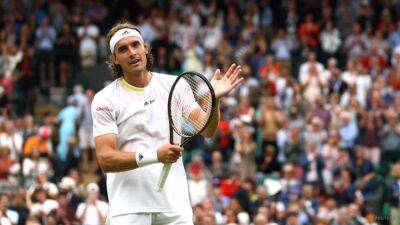 Tsitsipas sets up Kyrgios clash with second-round win