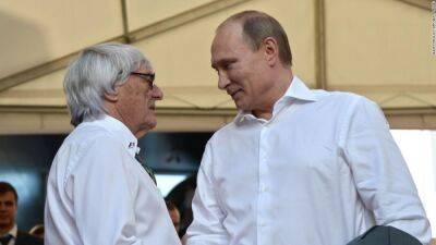 Former F1 boss Bernie Ecclestone says he'd 'take a bullet' for Vladimir Putin, calling him a 'first-class person'
