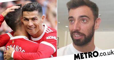Bruno Fernandes speaks out on Cristiano Ronaldo’s Manchester United future amid exit talk