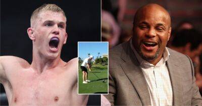 Daniel Cormier - Ian Garry offers to give Daniel Cormier golf lessons - givemesport.com - Usa - Ireland -  Las Vegas - county Green