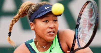 Osaka on Wimbledon entry list; Federer and Williams sisters absent