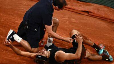 French Open: Alexander Zverev Says Suffered "Very Serious Injury" During Semi-Final vs Rafael Nadal