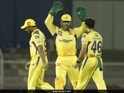 Rajasthan Royals - CSK Youngster Reveals How MS Dhoni Masterminded Two RR Batters' Dismissals In IPL 2022 - sports.ndtv.com - India -  Chennai