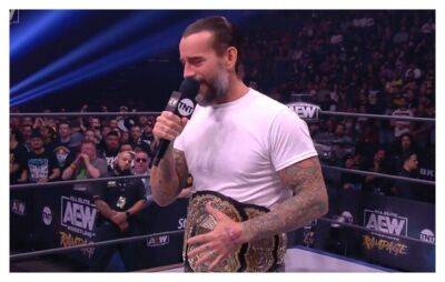CM Punk confirms he needs surgery for injury on AEW Rampage