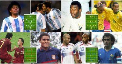 Ronaldo, Messi, Pele: The greatest ever XIs of football's biggest nations