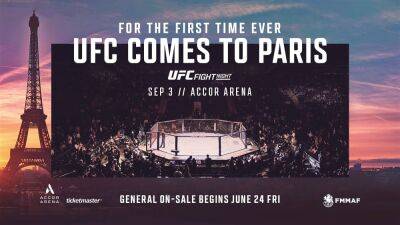 UFC Paris: Date, Venue, Main Event and Everything You Need to Know