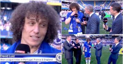 David Luiz leaving Carragher and Neville in stitches by mugging off Graeme Souness is still gold