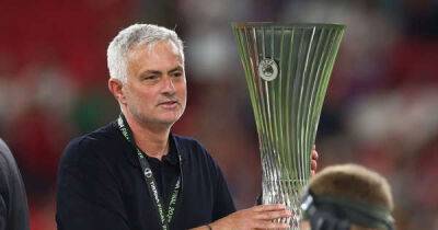Jose Mourinho insists he's become "much less ego-centric" since Roma move