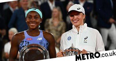 Iga Swiatek sends classy message to emotional Coco Gauff after French Open final thrashing
