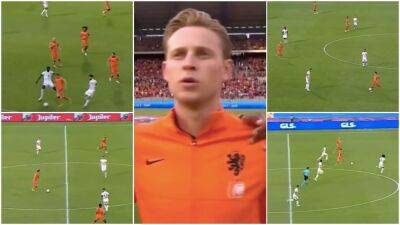 Frenkie de Jong to Man Utd: Holland star's mesmerising highlights vs Belgium