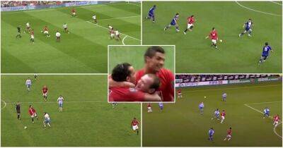 Tevez, Ronaldo, Rooney: Montage of iconic Man Utd trio tearing it up in 2007/08