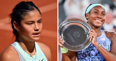 Emma Raducanu snubbed with 'best of the young group' Coco Gauff 'doing everything right'