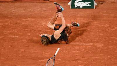 French Open 2022: Alexander Zverev Says He Likely Has "Several" Torn Ankle Ligaments