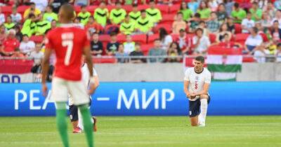England players booed whilst taking the knee by crowd of kids in Hungary
