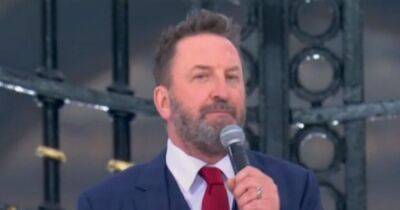 Lee Mack makes dig about Partygate scandal at Platinum Party at the Palace in front of Boris Johnson