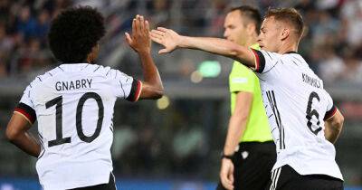 Italy 1-1 Germany: Kimmich's strike cancels out Pellegrini's opener