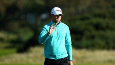 Hole in one helps Perez lead European Open by one