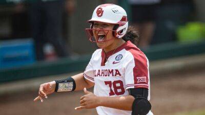 Jocelyn Alo says pain of April loss fueled Oklahoma in big WCWS win over Texas -- 'Chip on our shoulder' - espn.com - state Arizona - state Texas - state Oklahoma