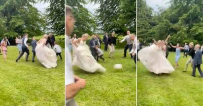 Blackburn Rovers - Video of Liverpool's Rhiannon Roberts scoring nutmeg goal in her wedding dress is brilliant - msn.com