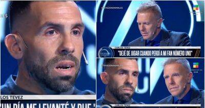 Carlos Tevez confirms retirement in emotional interview on Argentine TV