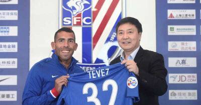 Carlos Tevez is the second-highest paid player in the history of the Chinese Super League