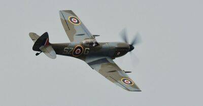 Where you can see a Spitfire fly over Greater Manchester today