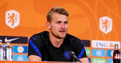 Juventus star Matthijs de Ligt drops hint on future and responds to Manchester United transfer links