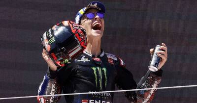 Fabio Quartararo - Francesco Bagnaia - Jorge Martín - Johann Zarco - Motorcycling-Quartararo wins Catalunya GP, Espargaro rues blunder - msn.com