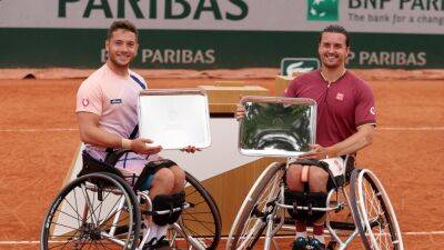Gordon Reid and Alfie Hewett secure 10th straight Grand Slam title with French Open victory in wheelchair doubles final - eurosport.com - Britain - France
