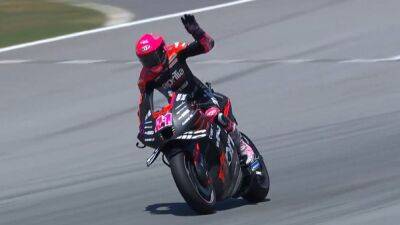 Así fue el error de Aleix Espargaró - en.as.com